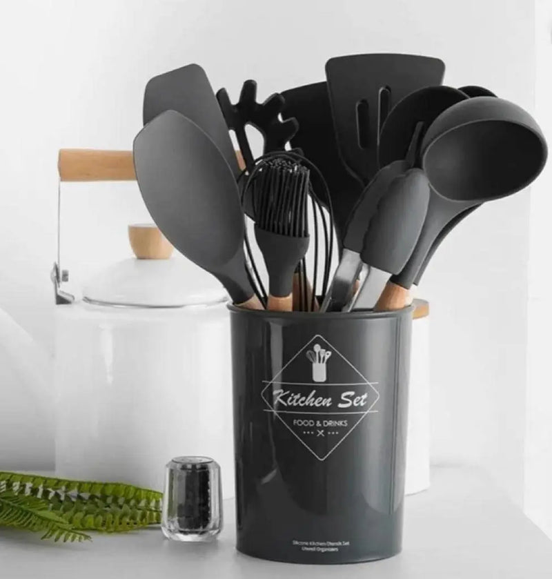 Kit Completo de Utensílios de Cozinha: Praticidade e Elegância em Cada Detalhe